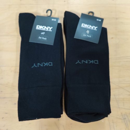 DKNY férfi zokni, 2-pack, fekete, méret: 39/42