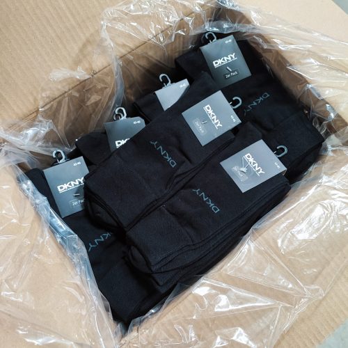 DKNY férfi zokni, 2-pack, sötétkék (navy), méret: 39/42