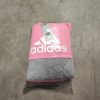 Adidas colourblock HU0429 B CB FL TS gyerek melegítő, tréningruha szett, rózsaszín-szürke-fehér, méret: 152