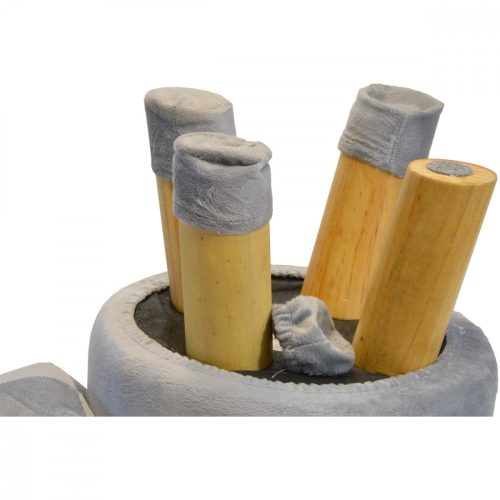 Saska Garden gyerekszék (ülőke), plüss velúr levehető huzattal, KOALA állatfigurás