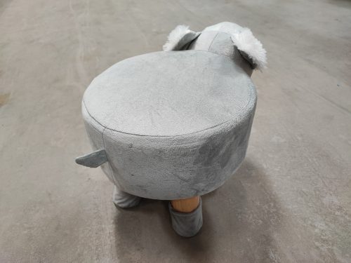 Saska Garden gyerekszék (ülőke), plüss velúr levehető huzattal, KOALA állatfigurás