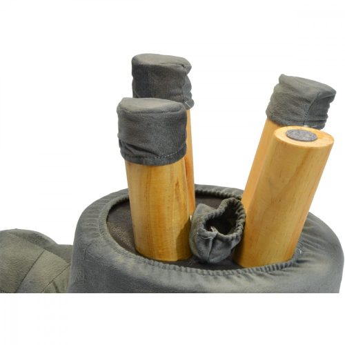 Saska Garden gyerekszék (ülőke), plüss velúr levehető huzattal, VÍZILÓ állatfigurás