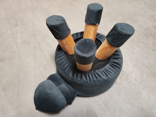 Saska Garden gyerekszék (ülőke), plüss velúr levehető huzattal, VÍZILÓ állatfigurás